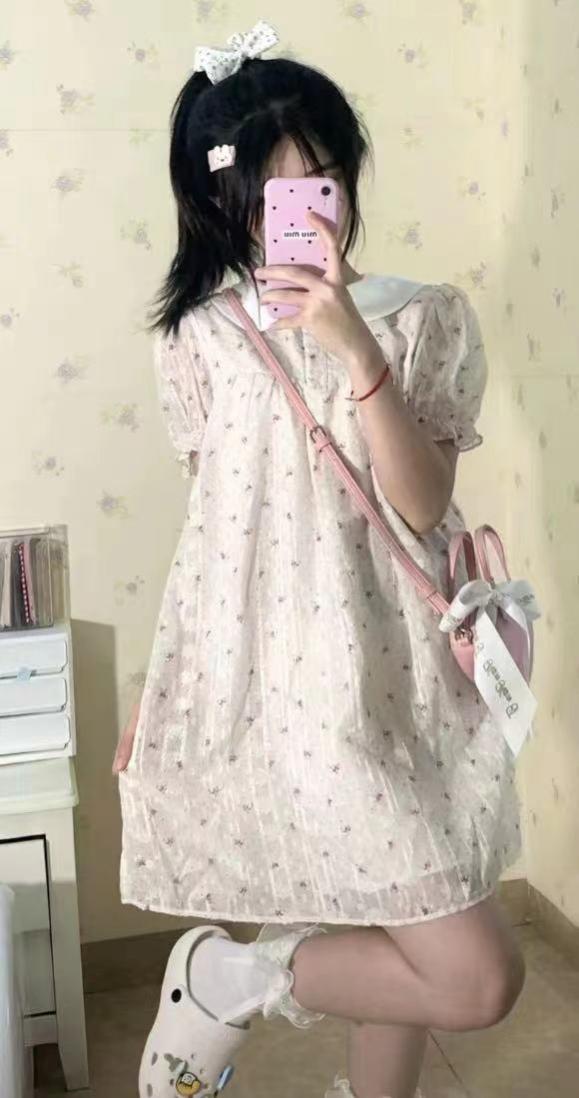 少女感穿搭，甜美加分